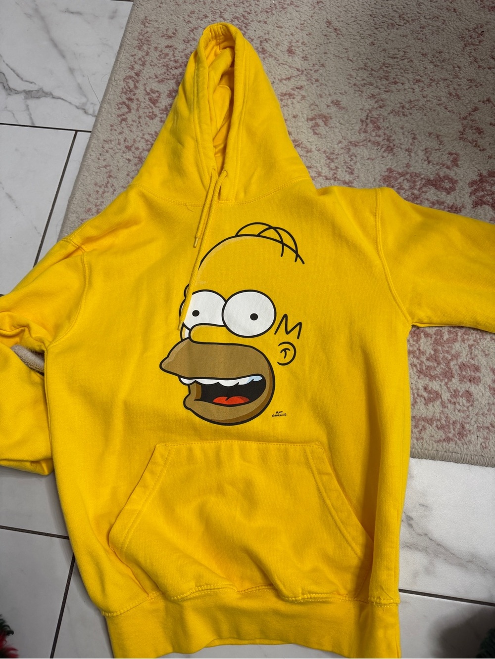Homer Simpson Hoodie - Universal Studios Hooded Sweatshirt unisex